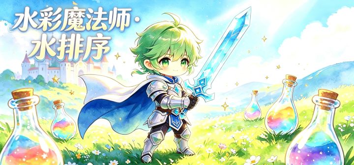 水彩魔法师 · 水排序 封面