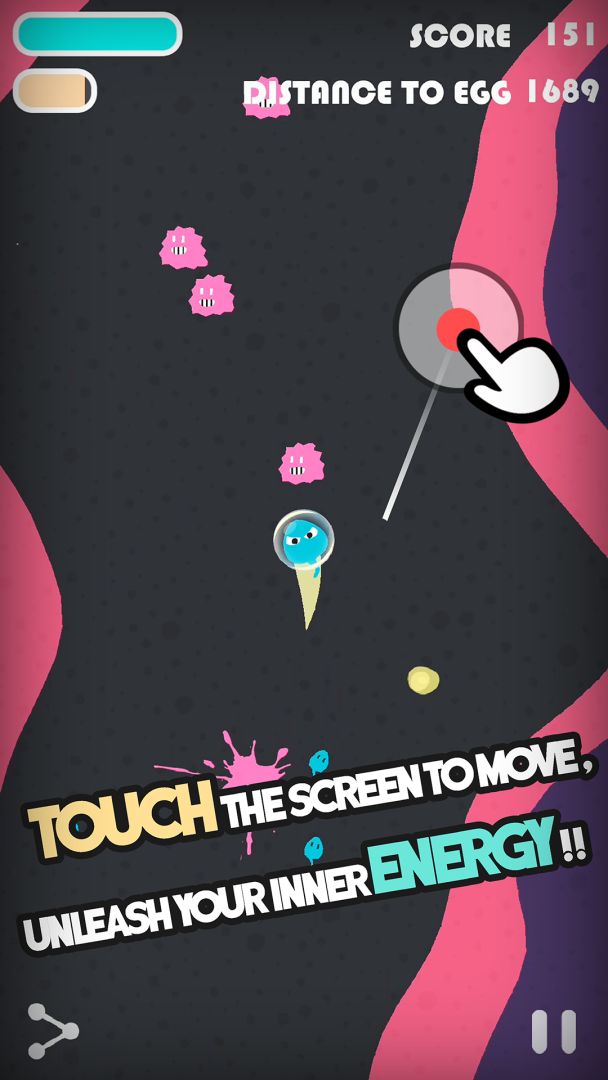 游泳蝌蚪游戏截图