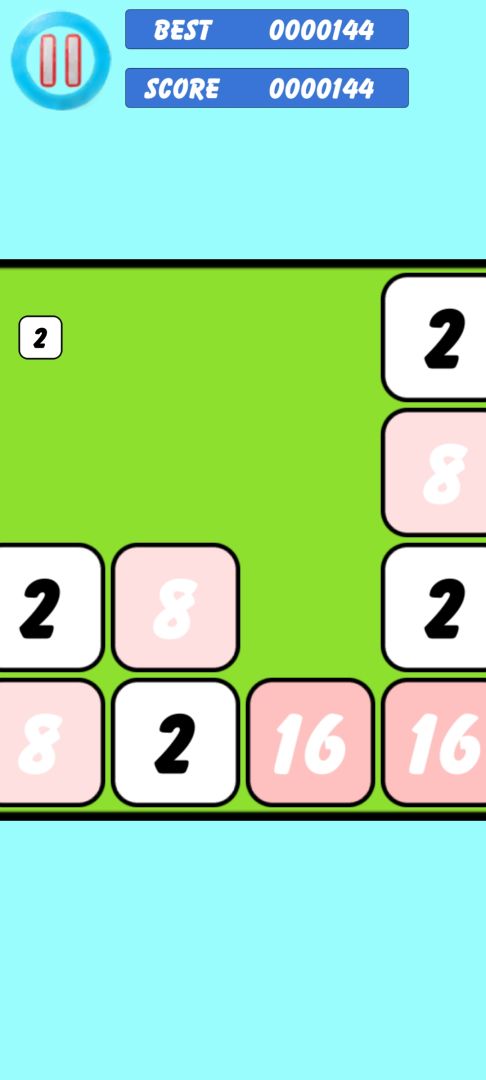 挑战2048游戏截图