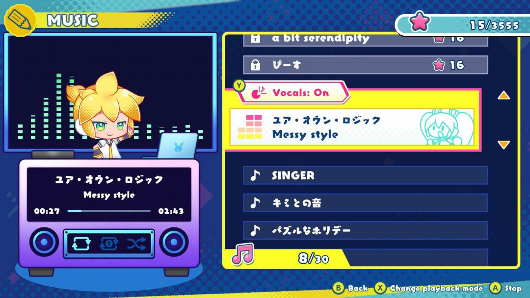 Hatsune Miku Logic Paint S+游戏截图