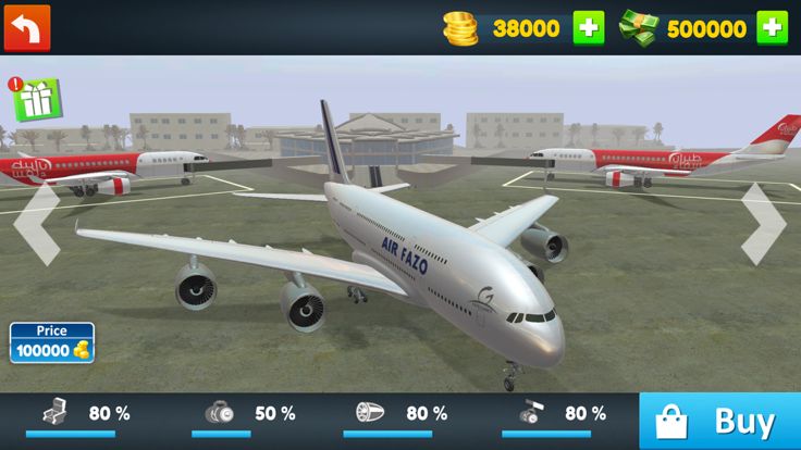 Realistic Plane Simulator游戏截图