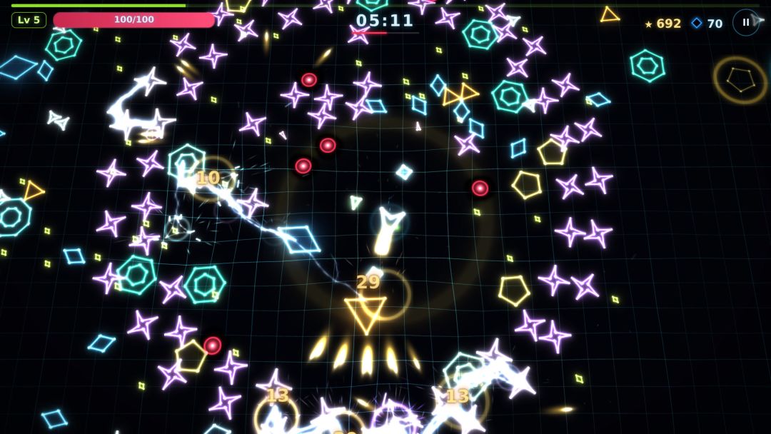 几何突围：霓虹星区游戏截图