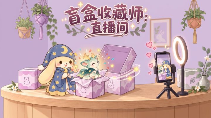 盲盒收藏师:直播间 封面