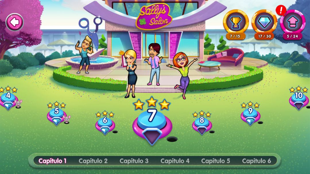 Sally's Salon: Kiss & Make-Up游戏截图