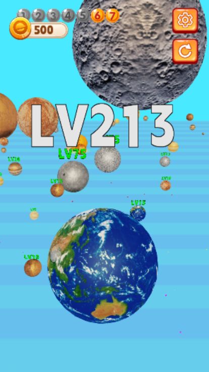 星球毁灭模拟器星球乱斗模拟大吞噬游戏！游戏截图