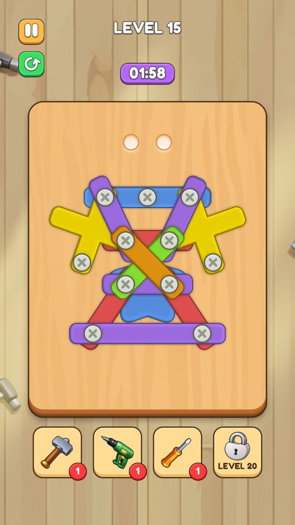 把螺丝拧开游戏截图