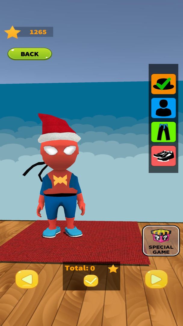 超级蜘蛛 - 绳索摇摆人游戏截图