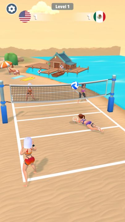 Beach Volleyball Tournament游戏截图