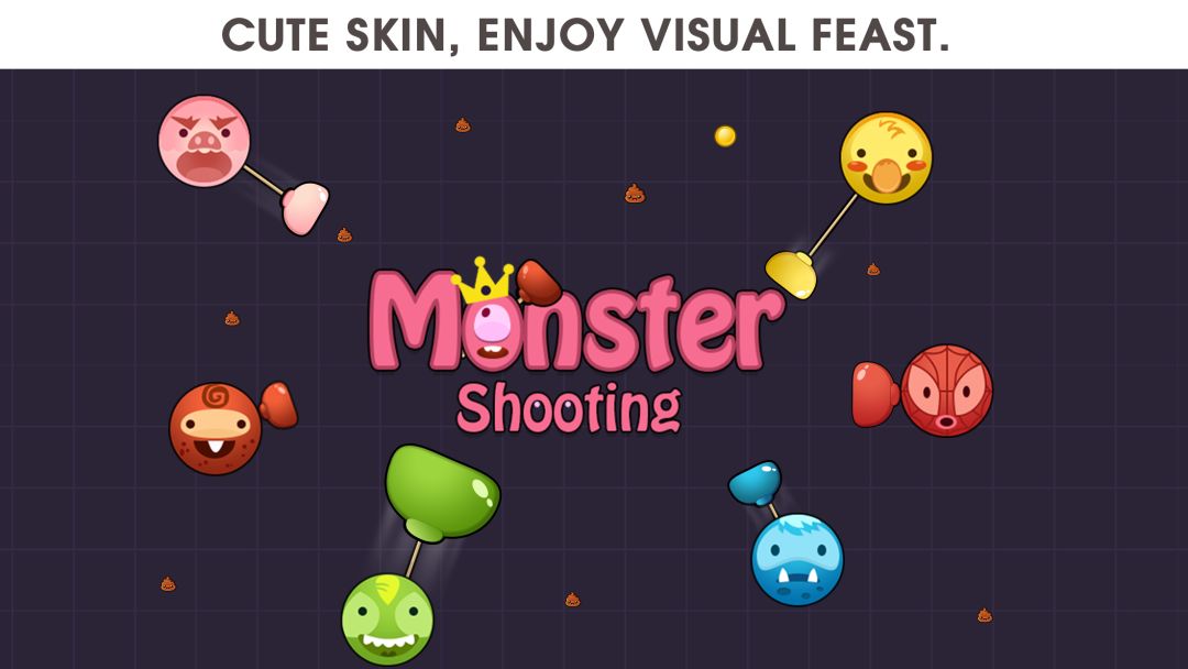 Monster shooting.io游戏截图