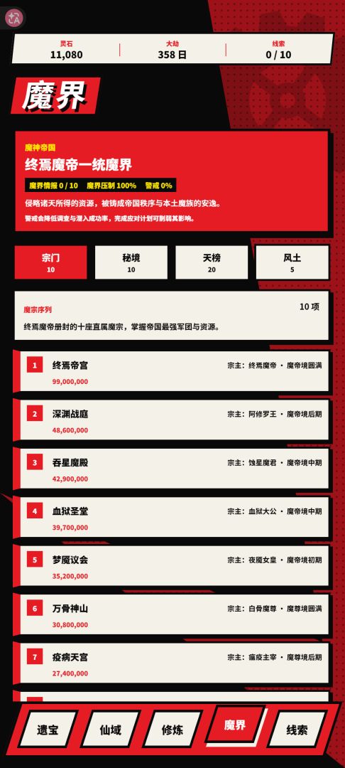 修仙异闻录游戏截图
