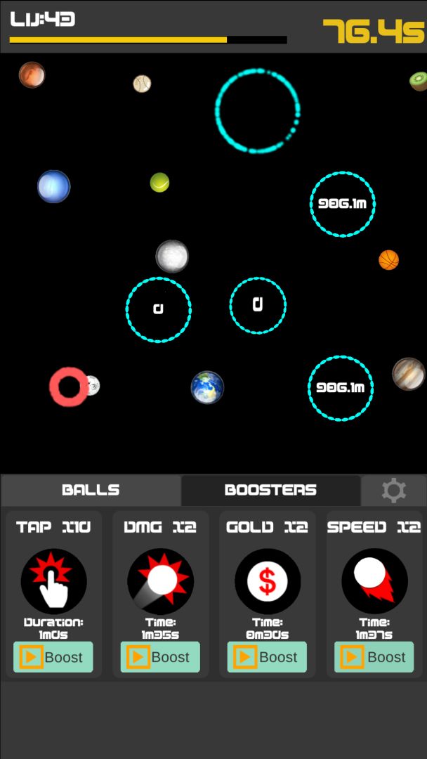 IdleBall 2-Break Color Rings游戏截图