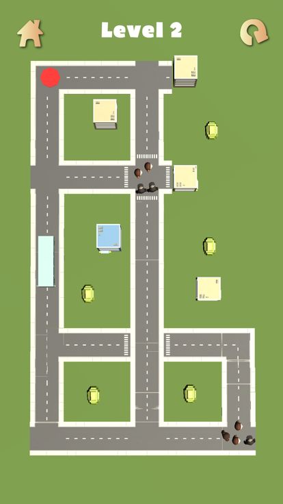 Bus Road Puzzle游戏截图