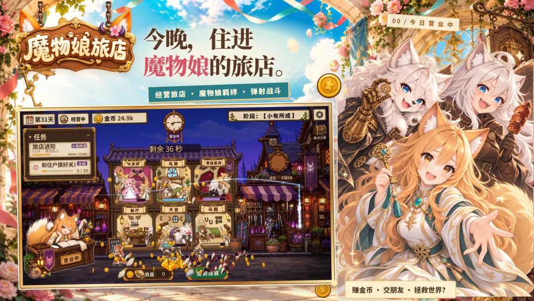 魔物娘旅店游戏截图