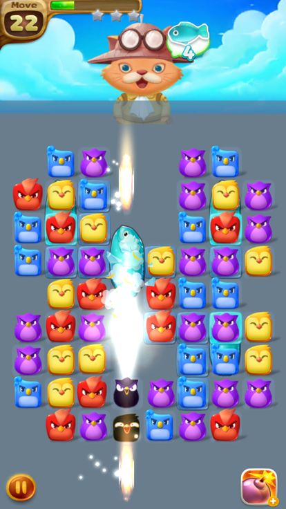 小鸟消消乐 : 鸟类多种任务三消游戏游戏截图