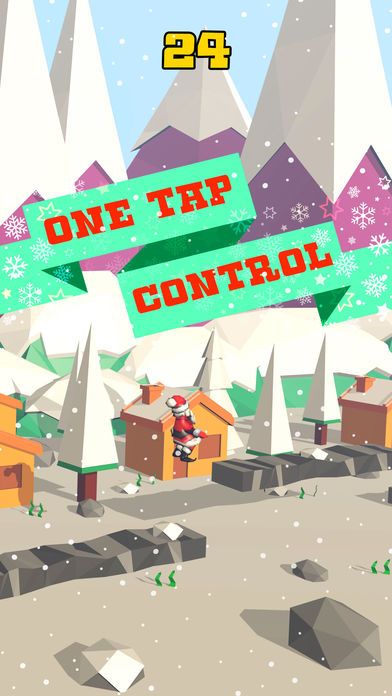 Swipe Santa游戏截图