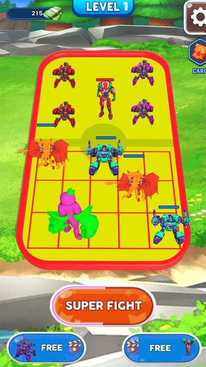 Superhero Merge Monster Fight游戏截图