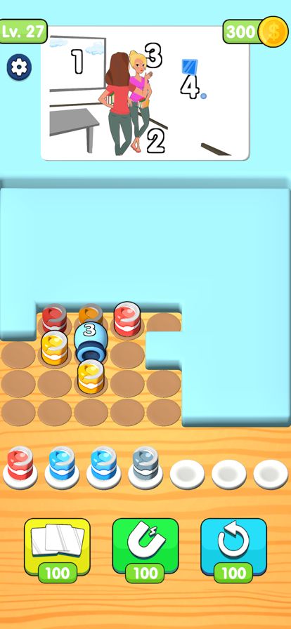 Cartoon Match 3D游戏截图