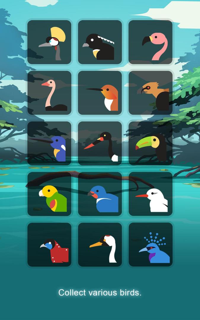 Birdstopia - Idle Bird Clicker Oasis游戏截图