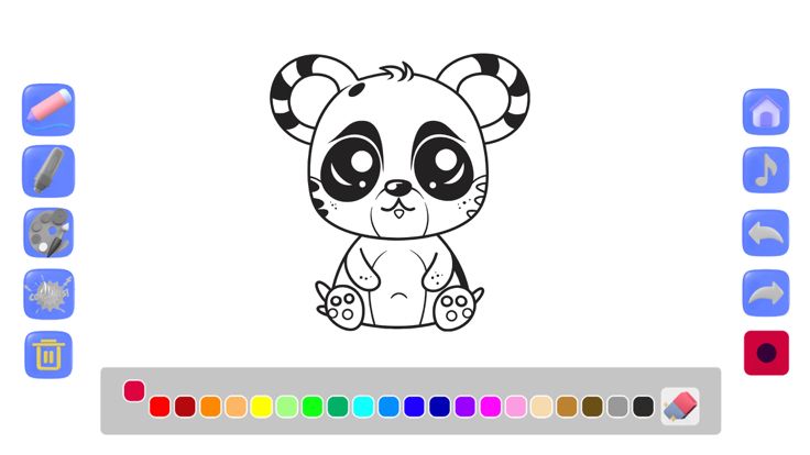 Animals Book Color游戏截图