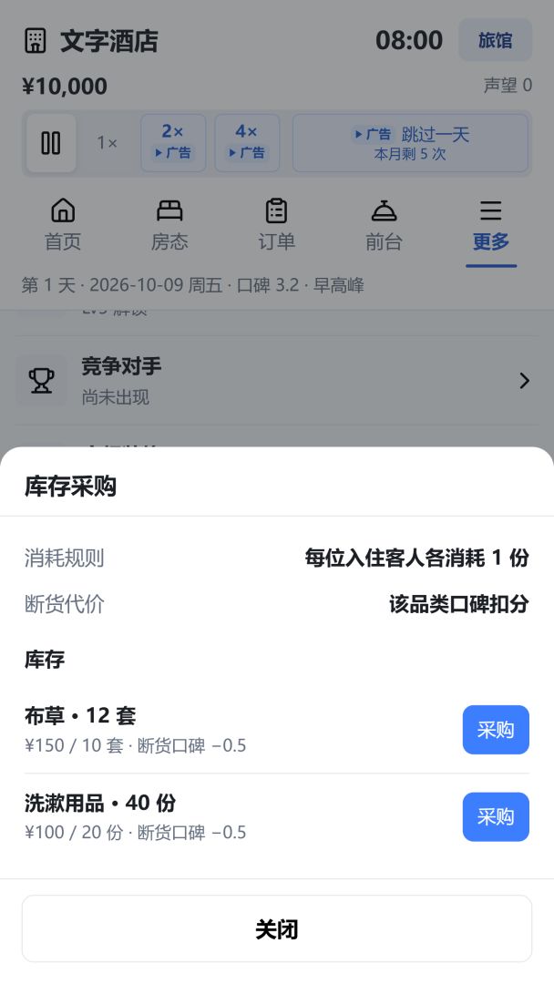 酒店大亨游戏截图