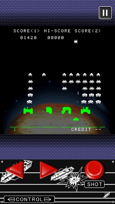 SPACE INVADERS游戏截图