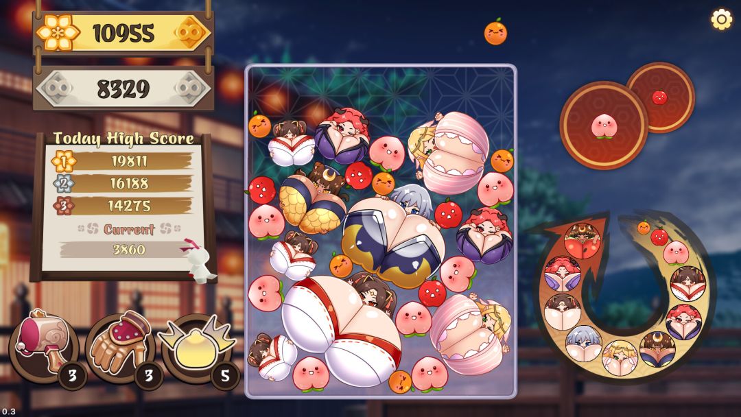 Cute Suika: Big Watermelon游戏截图