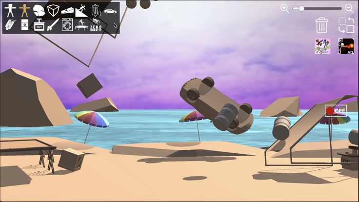 Beach Sand Physics Playground游戏截图