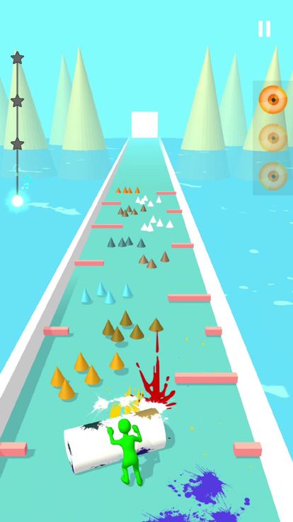 Paint Roller: Color Race游戏截图