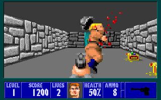 Wolfenstein 3D游戏截图