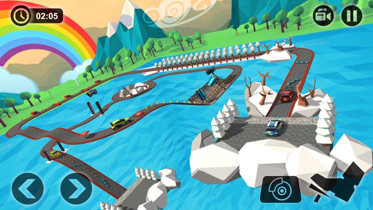 跑车特技驾驶游戏截图