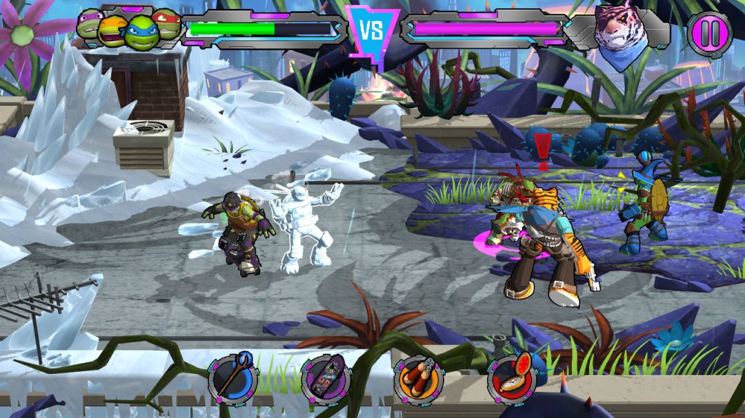 Teenage Mutant Ninja Turtles: Portal Power游戏截图