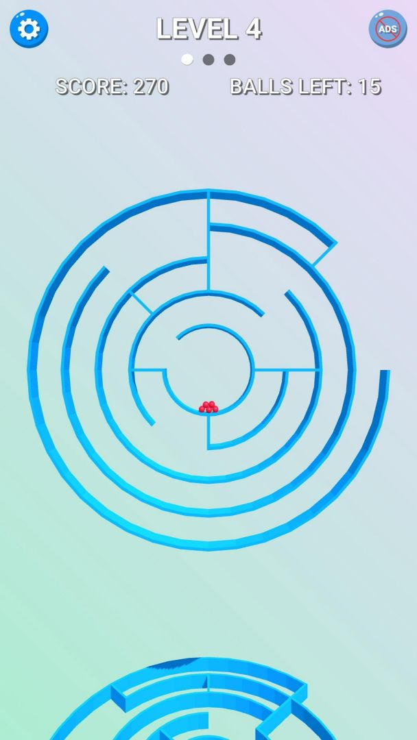 3D迷宫球球游戏截图