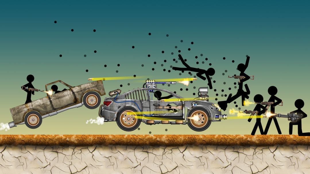 火柴人飙车游戏截图