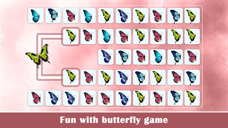Butterfly connect game游戏截图