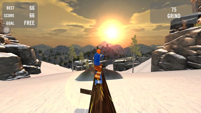 Crazy Snowboard Pro游戏截图