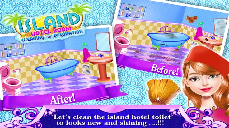Island Hotel Room Cleanup游戏截图