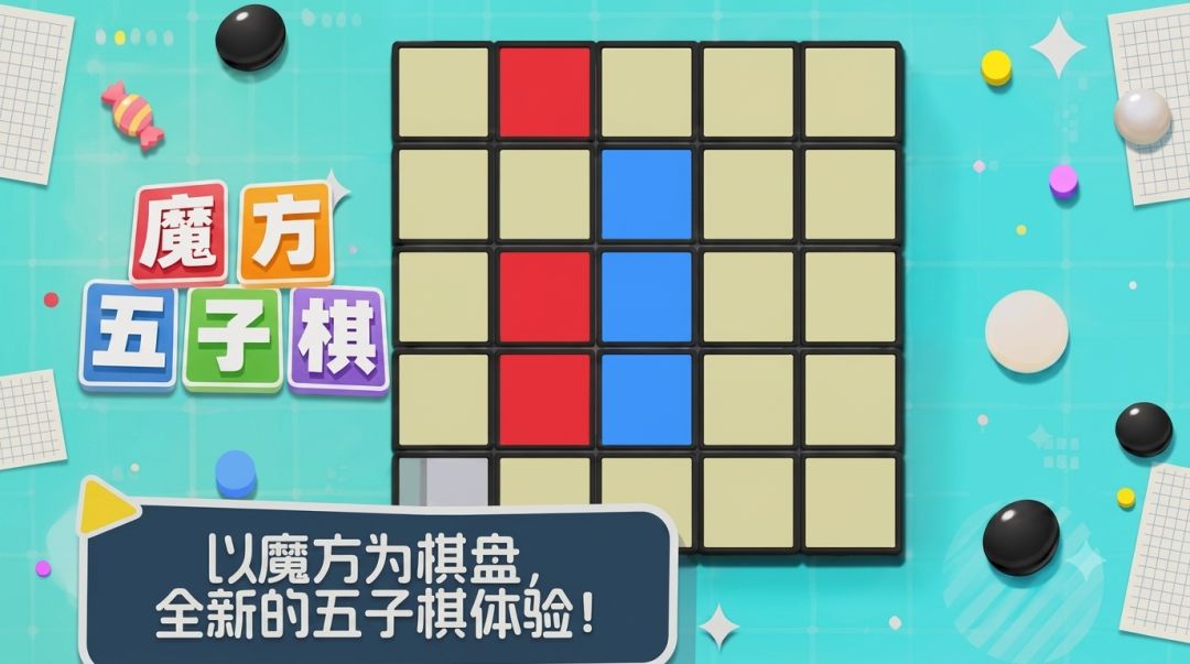 魔方五子棋游戏截图
