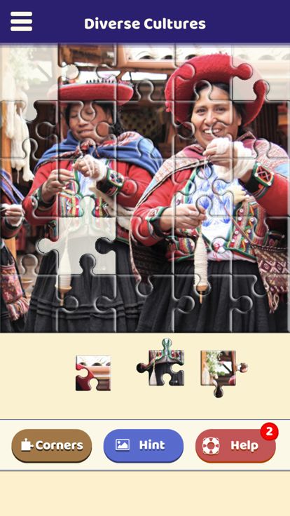 Diverse Cultures Puzzle游戏截图