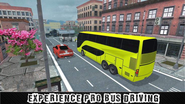 Real City Coach Bus Driver Simulator 3D游戏截图