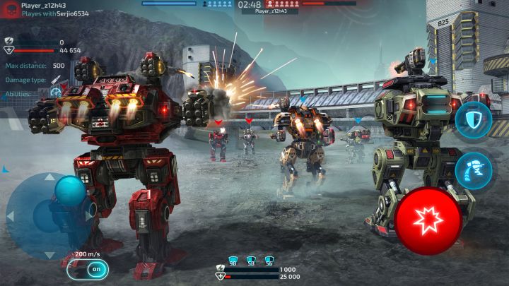 机器人战争：机甲战斗 3D PvP FPS截图