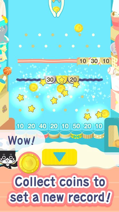 CatCoin - Coin drop with a cat游戏截图