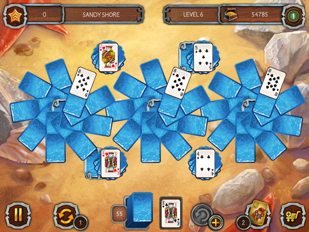 Solitaire Legend of the Pirates 3游戏截图