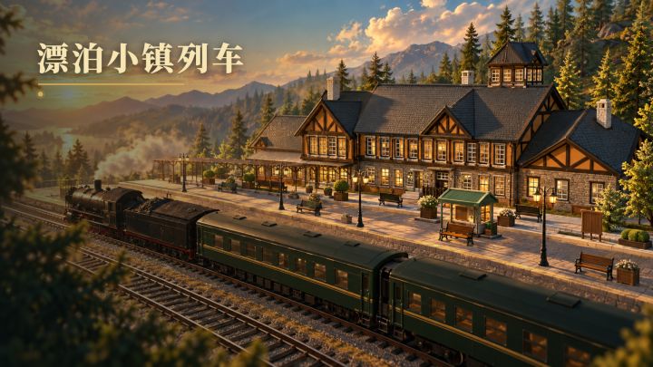 漂泊小镇列车 封面