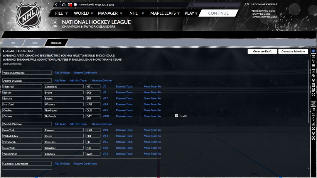 Franchise Hockey Manager 6游戏截图