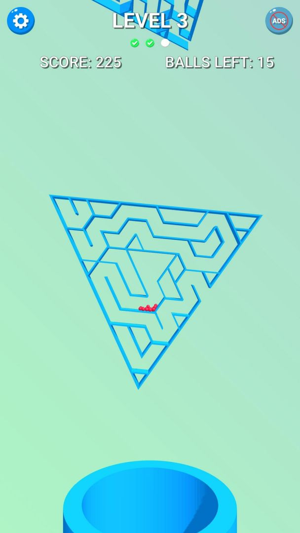 3D迷宫球球游戏截图