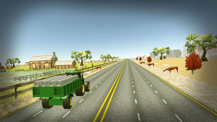 Farm Transport Tractor 2017游戏截图