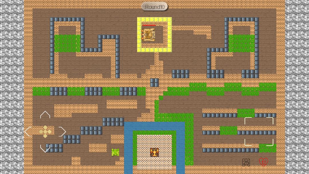 坦克战争游戏截图