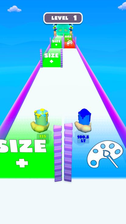 Color Match Runner游戏截图