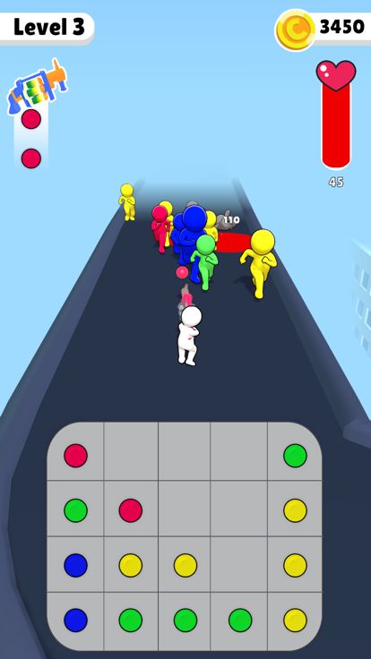 Color Merge Runner游戏截图