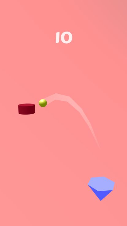 跳一跳之阶梯跳跃游戏截图